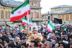 مراسم تشییع پیکر 3 شهید حملات آمریکایی صهیونیستی در همدان