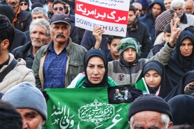 مراسم تشییع پیکر 3 شهید حملات آمریکایی صهیونیستی در همدان