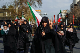 مراسم بیعت با سومین رهبر انقلاب - تهران