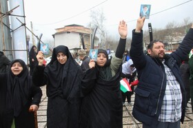 مراسم بیعت با سومین رهبر انقلاب - سوادکوه