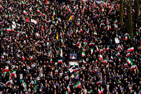 مراسم بیعت با سومین رهبر انقلاب - تهران