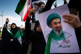 مراسم بیعت با سومین رهبر انقلاب - تهران