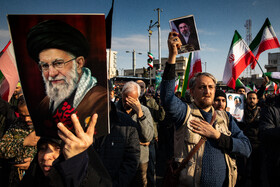 مراسم بیعت با سومین رهبر انقلاب - تهران
