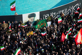 مراسم بیعت با سومین رهبر انقلاب - تهران