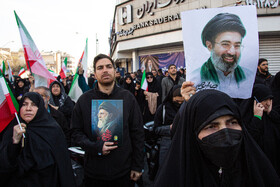 مراسم بیعت با سومین رهبر انقلاب - تهران