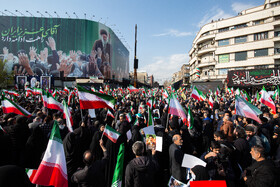 مراسم بیعت با سومین رهبر انقلاب - تهران