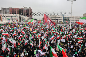 مراسم بیعت با سومین رهبر انقلاب - مشهد