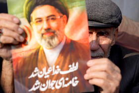 مراسم بیعت با سومین رهبر انقلاب - تهران