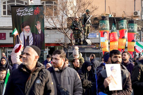 مراسم بیعت با سومین رهبر انقلاب - تهران