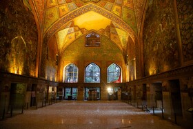 خسارات ناشی از تجاوز هوایی آمریکا و رژیم صهیونیستی به ایران - کاخ چهل‌ستون اصفهان / ۱۸ اسفند ۱۴۰۴
