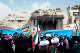 مراسم بیعت با سومین رهبر انقلاب - تهران