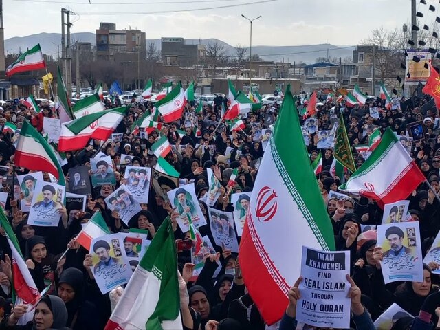 بیعت مردم ملایر با رهبر جدید انقلاب اسلامی