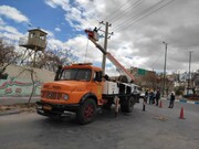 اصلاح و بهینه‌سازی شبکه توزیع برق در باغملک 