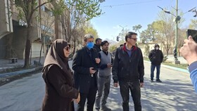 بازدید میدانی استاندار اصفهان از مناطق آسیب‌دیده در حملات اخیر