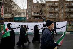 مراسم راهپیمایی روز جهانی قدس - تهران / ۲۲ اسفند ۱۴۰۴۰