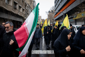 مراسم راهپیمایی روز جهانی قدس - تهران / ۲۲ اسفند ۱۴۰۴۰