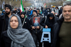 مراسم راهپیمایی روز جهانی قدس - تهران / ۲۲ اسفند ۱۴۰۴۰