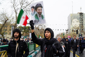 مراسم راهپیمایی روز جهانی قدس - تهران / ۲۲ اسفند ۱۴۰۴