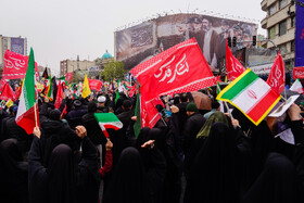 مراسم راهپیمایی روز جهانی قدس - تهران / ۲۲ اسفند ۱۴۰۴