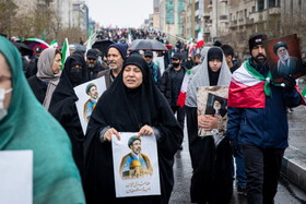 مراسم راهپیمایی روز جهانی قدس - تهران / ۲۲ اسفند ۱۴۰۴۰