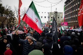 مراسم راهپیمایی روز جهانی قدس - تهران / ۲۲ اسفند ۱۴۰۴۰