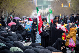 مراسم راهپیمایی روز جهانی قدس - تهران / ۲۲ اسفند ۱۴۰۴۰
