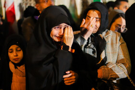 تجمع زنجانی ها در محل صابت موشک به منزل مسکونی