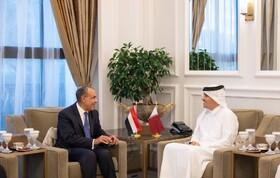 دیدار وزیران خارجه قطر و مصر در دوحه