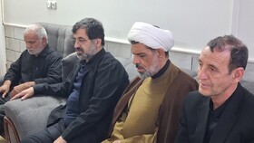 دیدار استاندار قم با خانواده دو شهید تجاوزات آمریکایی-صهیونی