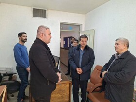 بازدید معاونان استاندار کردستان از ادارات تعاون و استاندارد استان