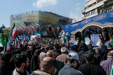 مراسم تشییع «علی لاریجانی»، «غلامرضا سلیمانی» و قهرمانان «ناو دنا»