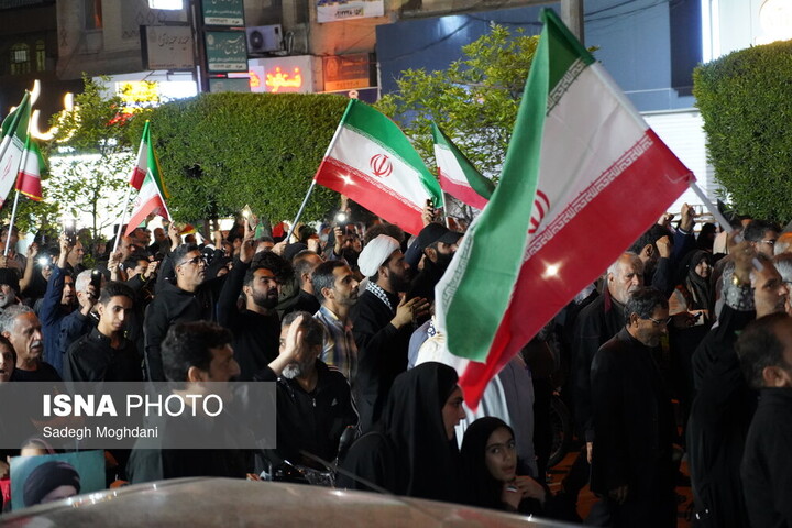 تداوم حضور جان فداییان ایران در خیابان‌های قم + ویدئو