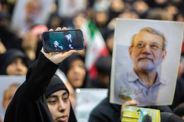 مراسم گرامیداشت شهید علی لاریجانی برگزار شد