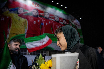 مراسم استقبال از تیم ملی فوتبال زنان