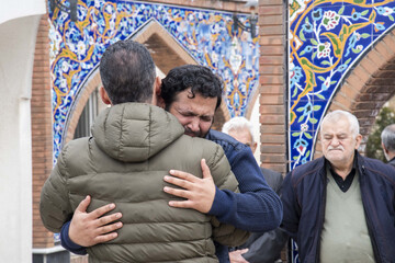 تشییع پیکر مطهر ۳ شهید «ناو دنا» - ساری