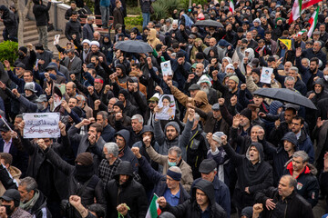 مراسم تشییع پیکر شهید حجت الاسلام سید اسماعیل خطیب