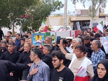 حماسه دریادل جیرفتی؛ روایت تشییع پیکر ناخدا اصغر مسلمی در زادگاهش