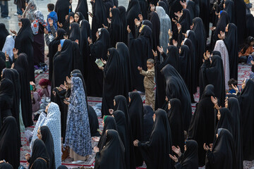 لحظه تحویل سال 1405 - حرم حضرت فاطمه معصومه(س)