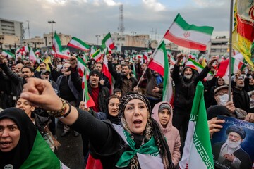 مراسم نوروز پیروزی - تهران