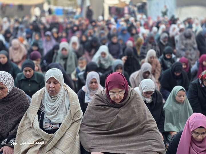 نماز عید فطر در سرزمین های فلسطینی همراه با حملات و هجوم نظامیان صههیونیست