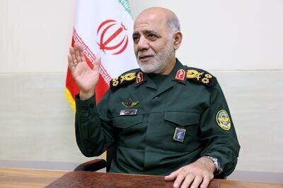Iranian commander warns regional nations against acting as US shield