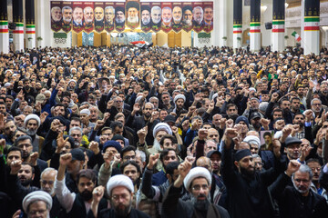 تشییع پیکر شهید "سید اسماعیل واعظی خطیب" - قم