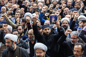 تشییع پیکر شهید "سید اسماعیل واعظی خطیب" - قم