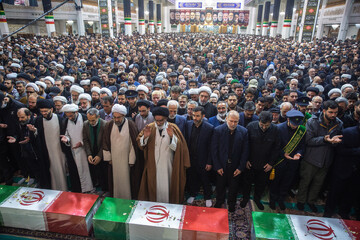 تشییع پیکر شهید "سید اسماعیل واعظی خطیب" - قم