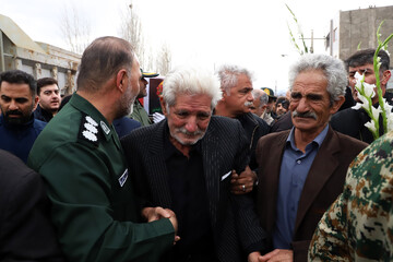 تشییع پیکر شهید "احسان غمی تازه کندی" - اهر