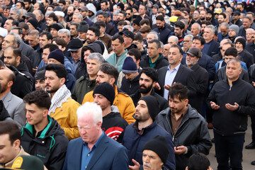 تشییع پیکر شهید "احسان غمی تازه کندی" - اهر