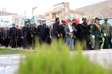 تشییع پیکر شهید "احسان غمی تازه کندی" - اهر