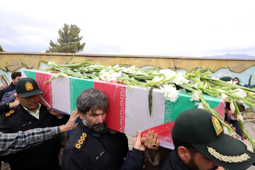 تشییع پیکر شهید "احسان غمی تازه کندی" - اهر