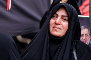 تشییع پیکر سردار شهید علی‌محمد نائینی - کاشان