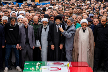 تشییع پیکر سردار شهید علی‌محمد نائینی - کاشان